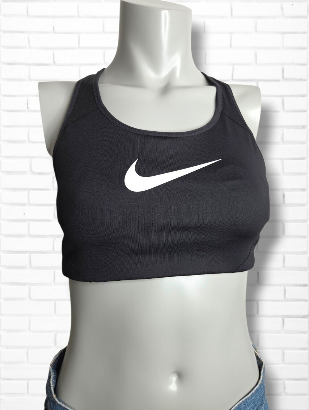 NEW! Nike Black Victory Shape Compression Sports Bra Size L
